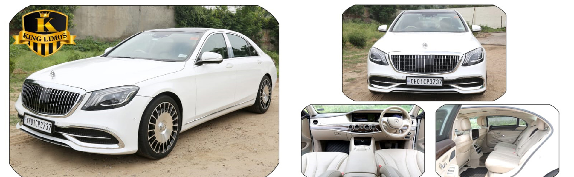 Luxury Mercedes S - Class Car for Wedding​