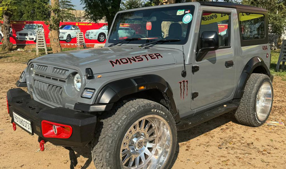 Mahindra Thar wedding car in ludhiana punjab
