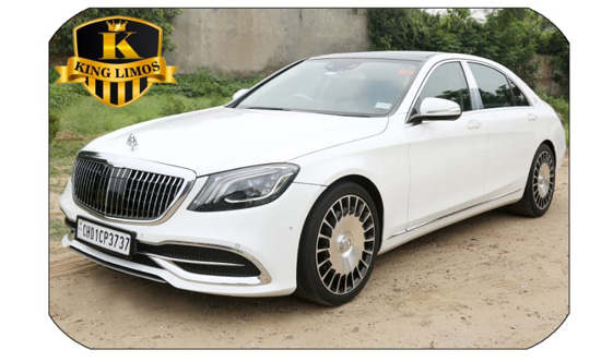 Mercedes S Class wedding car in ludhiana punjab