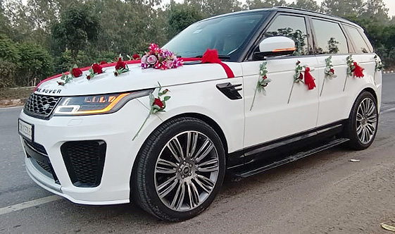 Range Rover HSE wedding car in ludhiana punjab